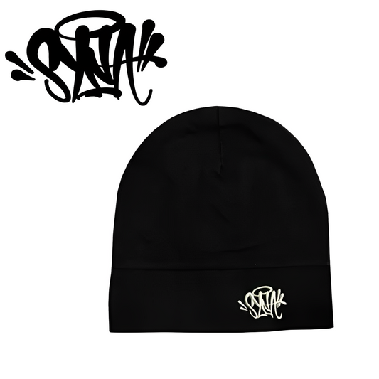 Syna World "Decathlonk" Skull Black Beanie