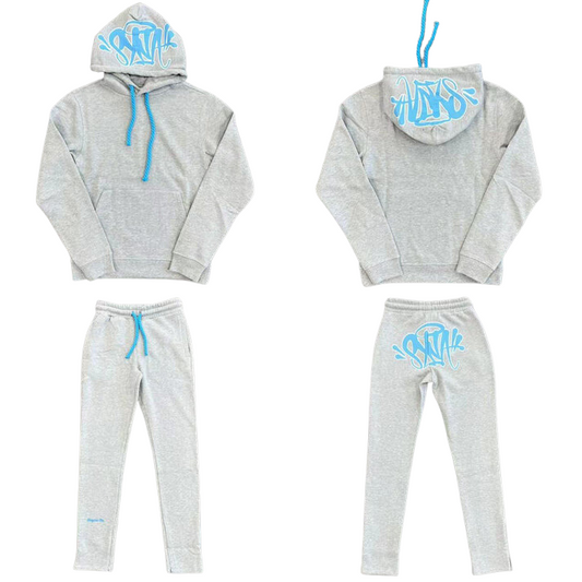 Syna World "Syna Logo" Tracksuit [Grey/Blue]