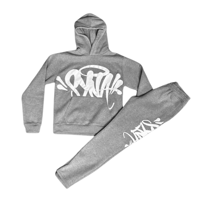 Syna World "TEAM SYNA" Tracksuit [Marl Grey/White]