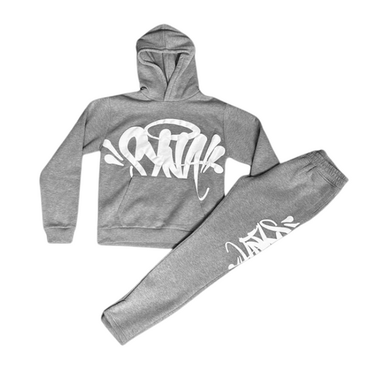 Syna World "TEAM SYNA" Tracksuit [Marl Grey/White]
