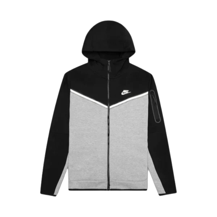 Nike Tech Fleece Hoodie [Grey & Black]