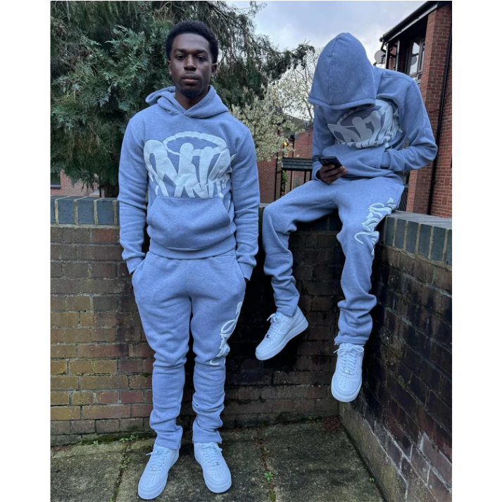 Syna World "TEAM SYNA" Tracksuit [Marl Grey/White]