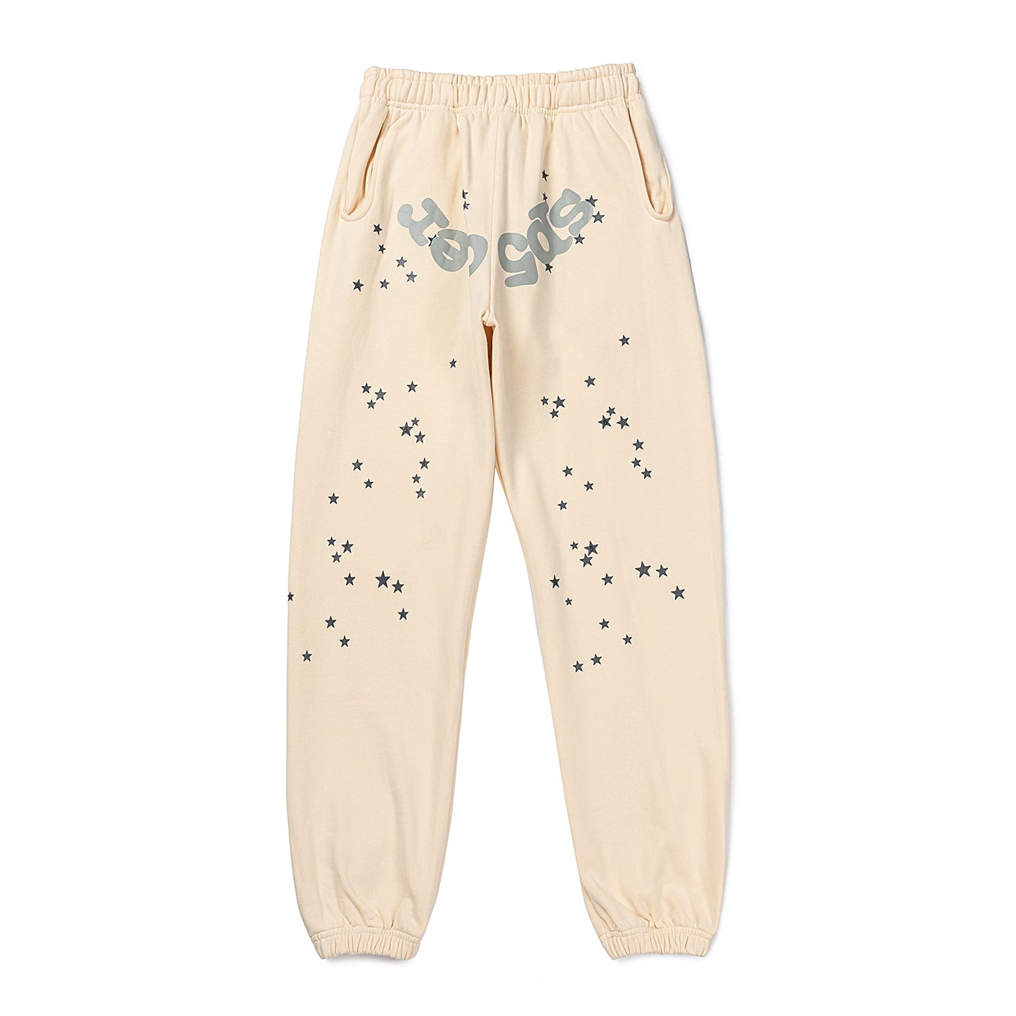 Sp5der Motorsport Sweatpants [Beige & Navy]