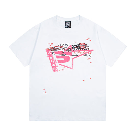 Sp5der Racer Tee [White]