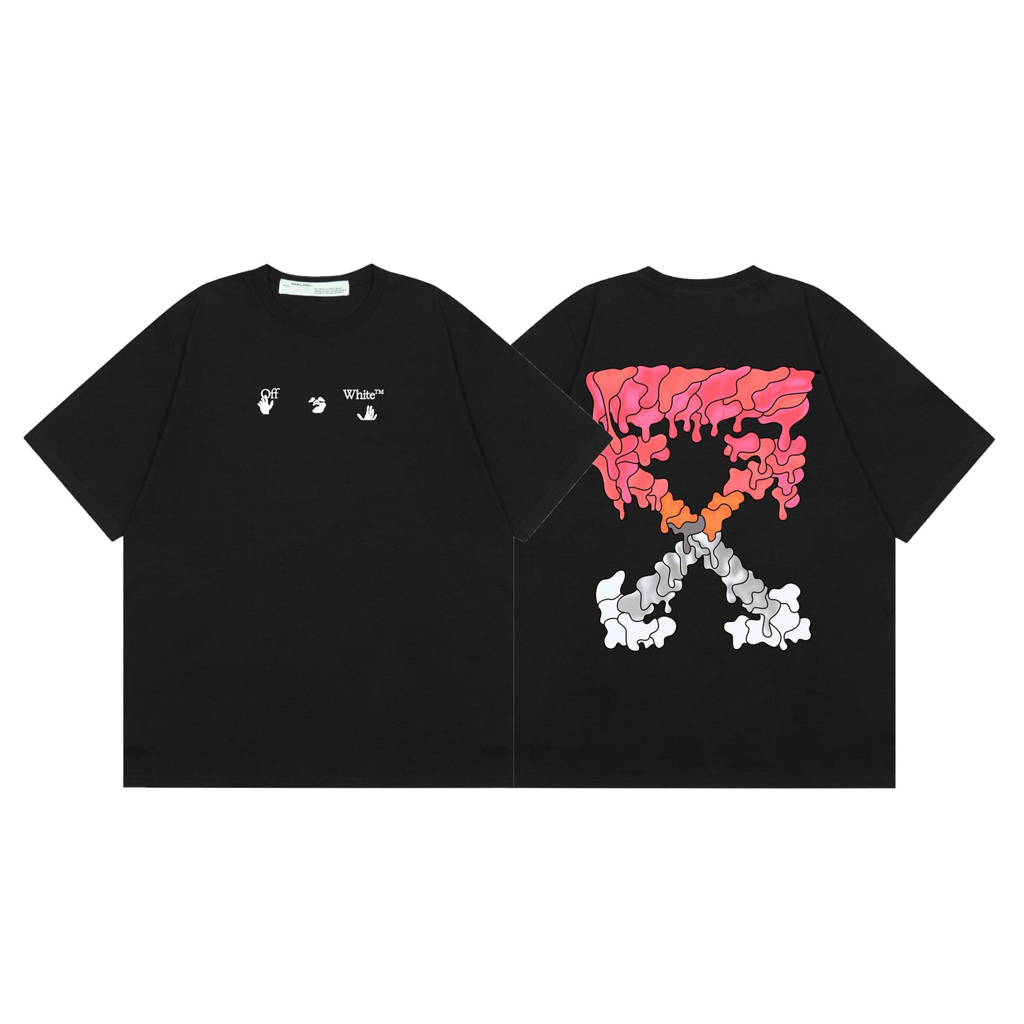 Off-White Red Marker Over Tee [Black]