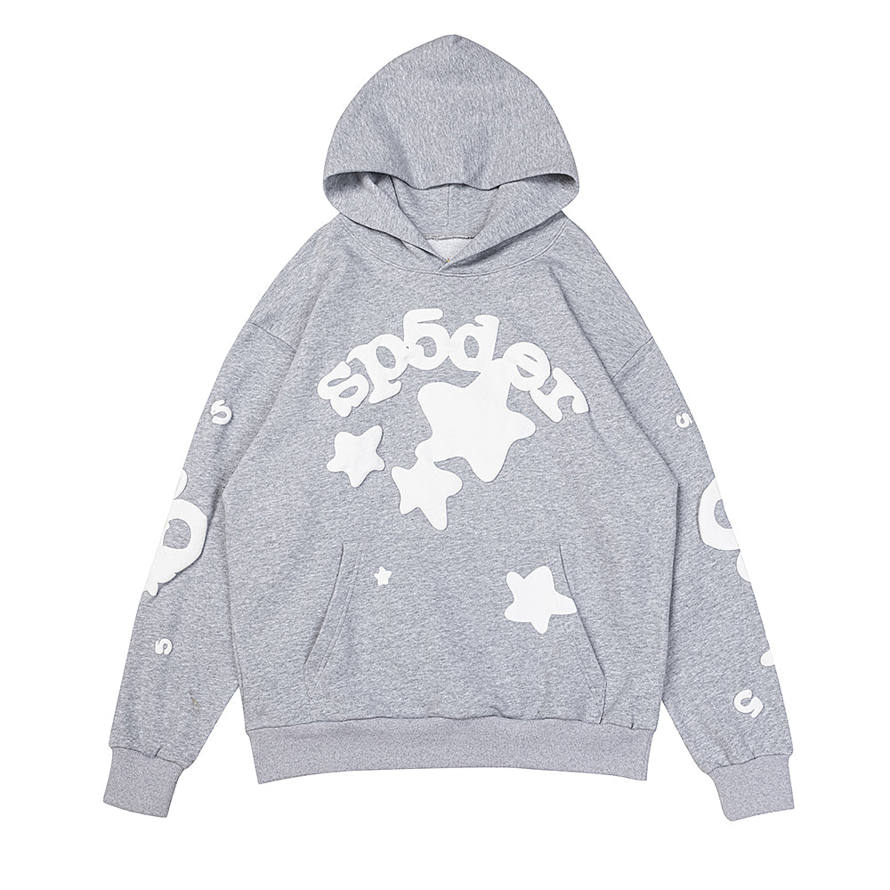 Sp5der Beluga Hoodie [Heather Grey]