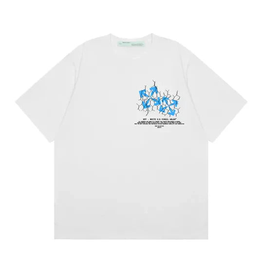 Off-White Tee [White/Blue]