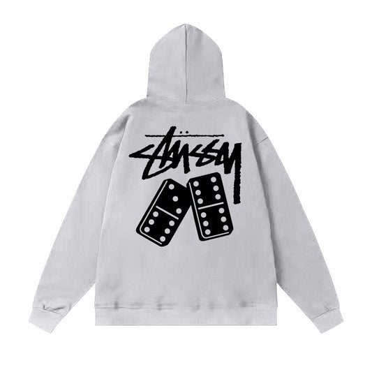Stussy Domino Hoodie [Grey]