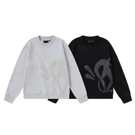 Syna World OG Crew Sweater [Grey & Black]