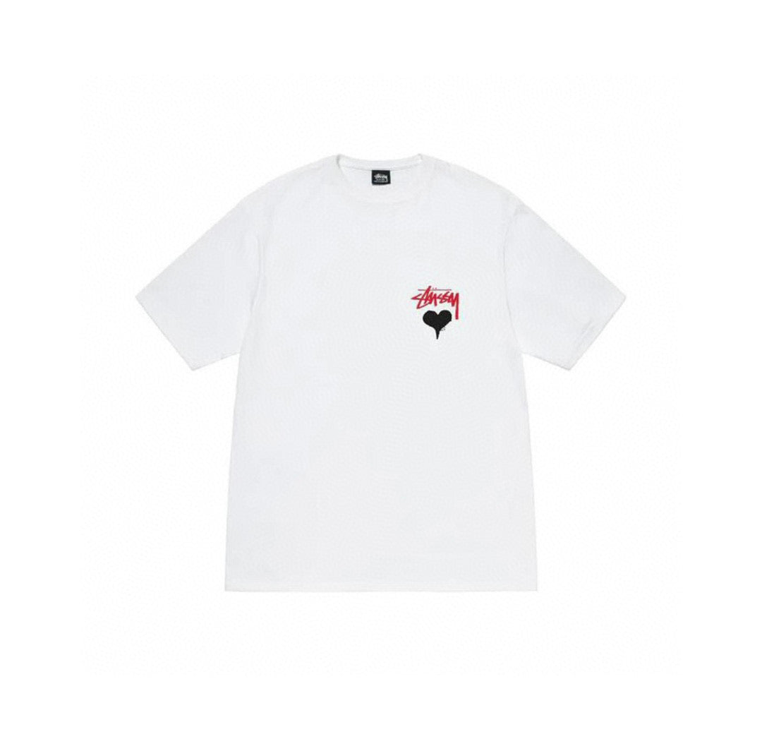 Stussy Heart Tee [White]