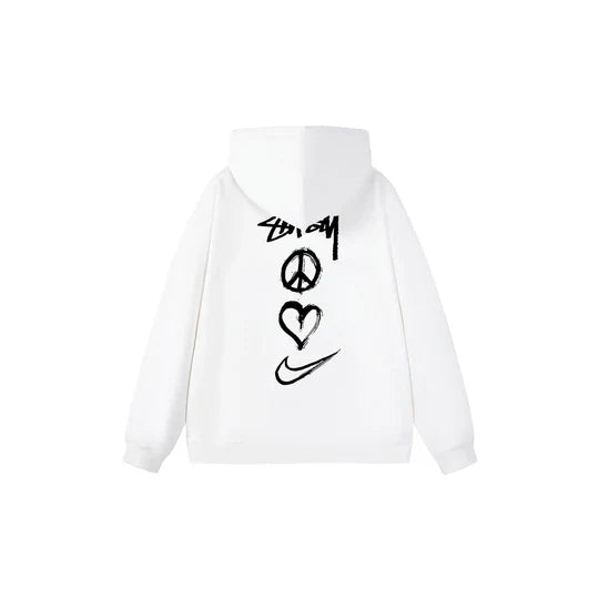 Nike x Stussy Joint Hoodie [White & Black]