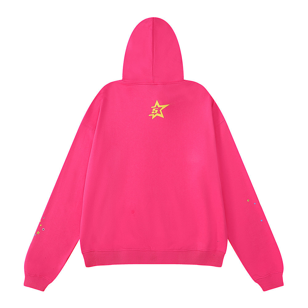 Sp5der P*nk Tracksuit [Black & Pink]