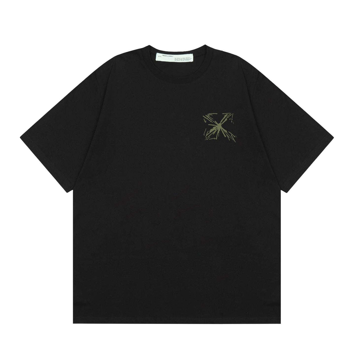 Off-White Splash Arrow Tee [Black]