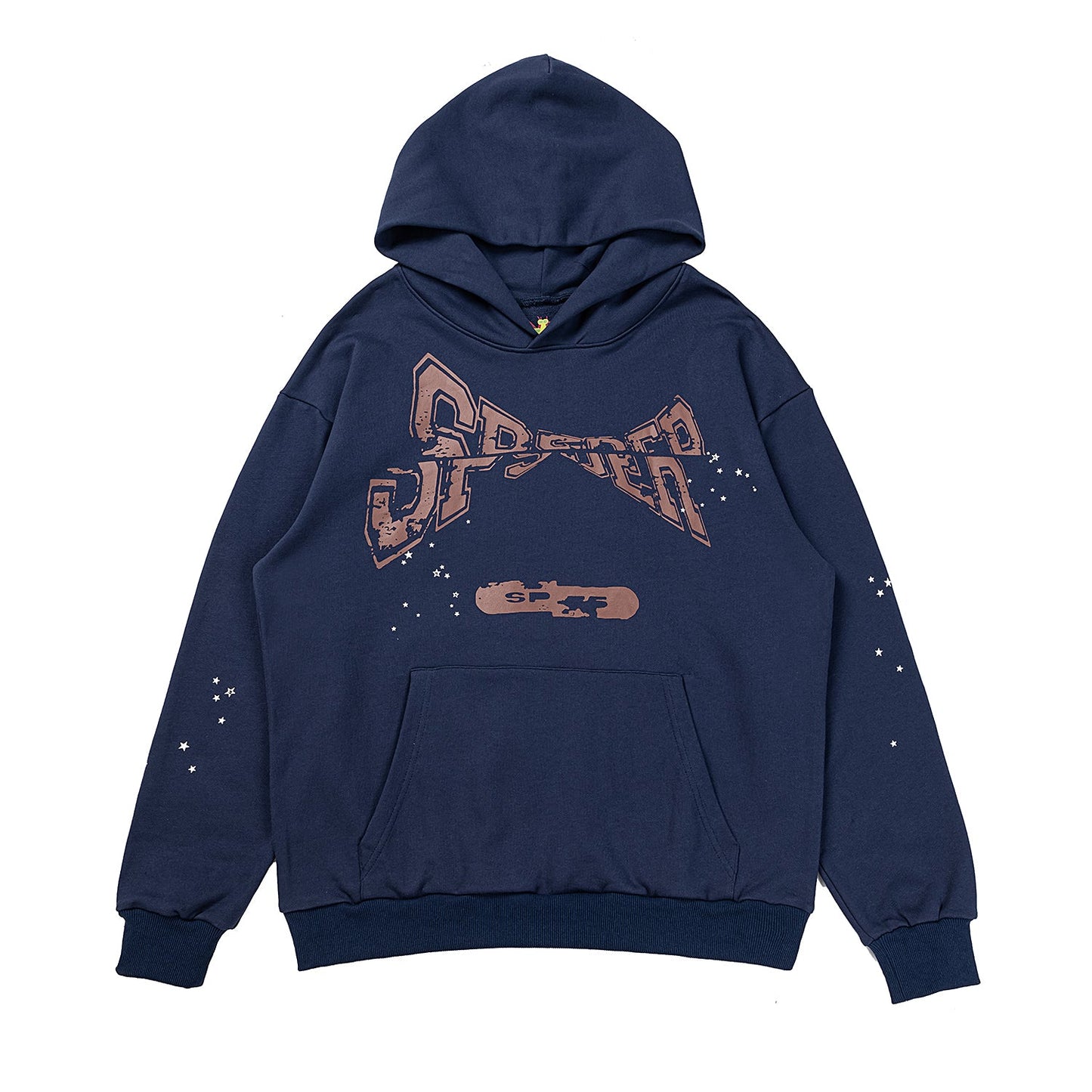 Sp5der Motorsport Hoodie [Beige & Navy]