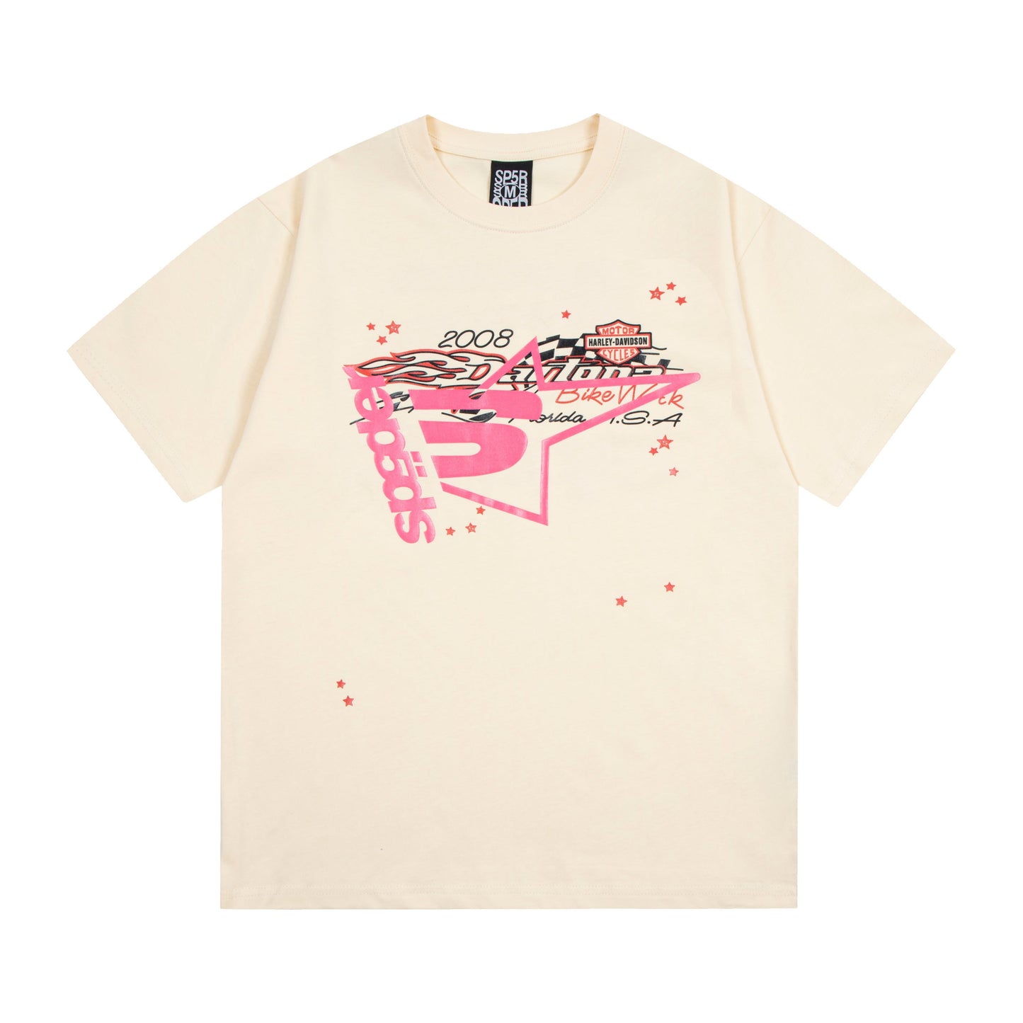 Sp5der Racer Tee [Cream]