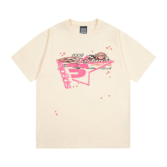 Sp5der Racer Tee [Cream]