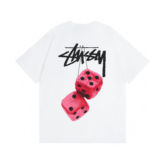 Stussy Diceroll Tee [White]