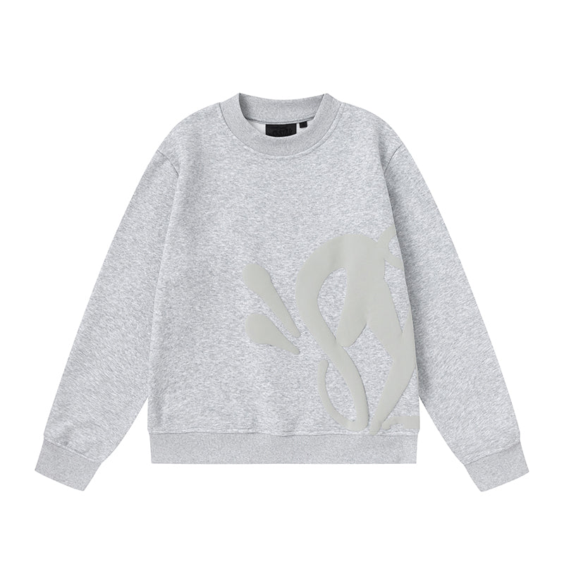 Syna World OG Crew Sweater [Grey & Black]