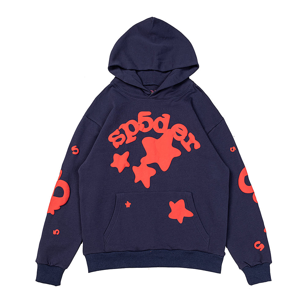 Sp5der Beluga Hoodie [Navy]