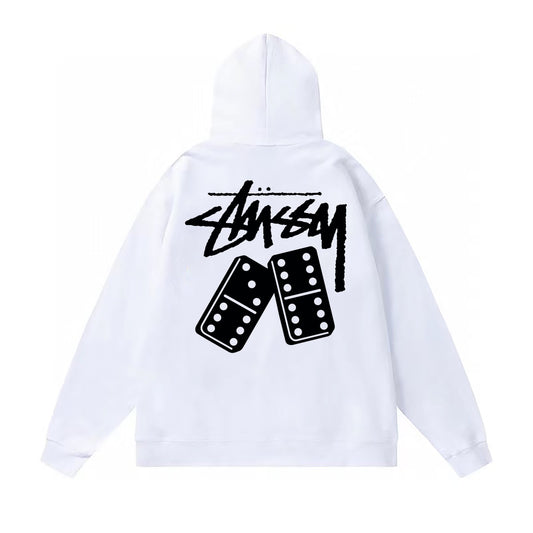 Stussy Domino Hoodie [White]