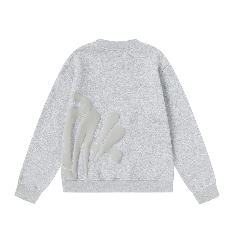 Syna World OG Crew Sweater [Grey & Black]