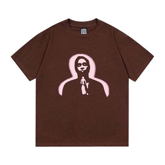 Sp5der Young Thug Tee [Brown]