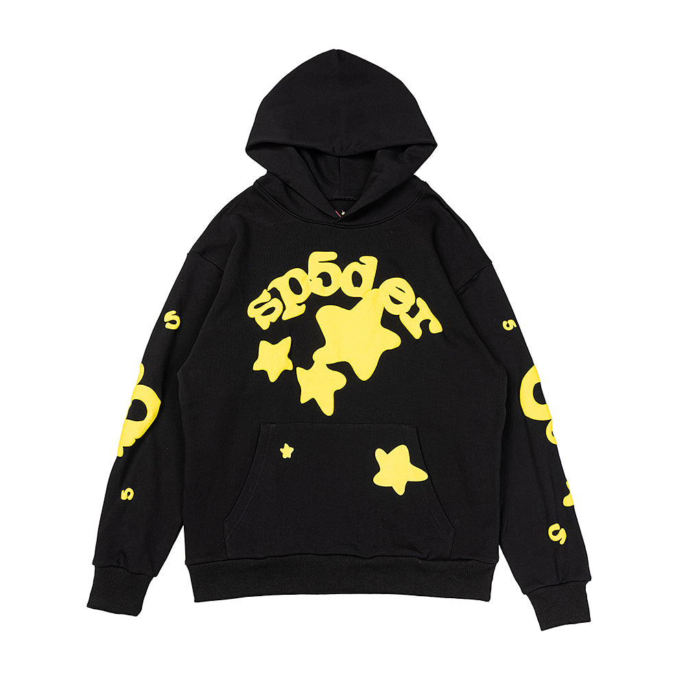 Sp5der Beluga Hoodie [Onyx/Yellow]