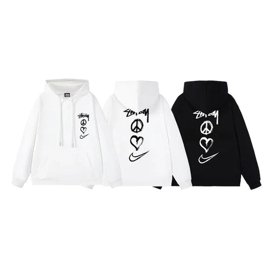Nike x Stussy Joint Hoodie [White & Black]