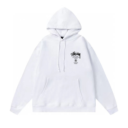 Stussy Fancy Hoodie [White]